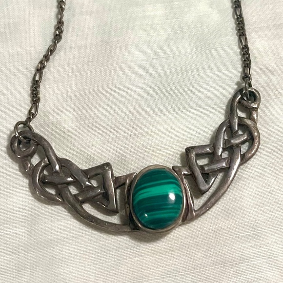 Vintage Turquoise Celtic Pendant - Picture 1 of 1